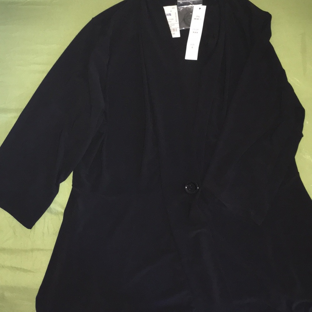 Black Loose Blazer
